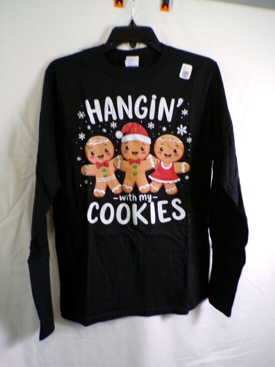 Port and Company Other - Port & Company Men's Dry Series Long Sleeve T-Shirt Hangin' With My Cookies